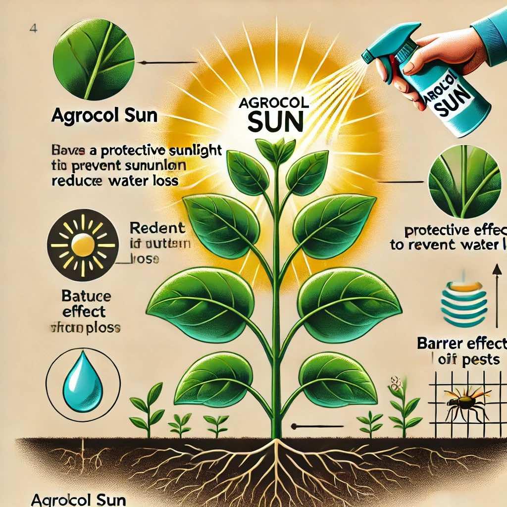 Natural Way to Protect Plants with AGROLCOL SUN