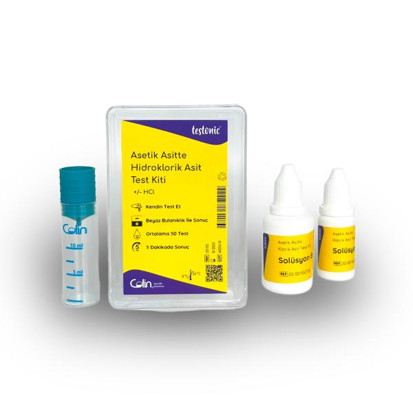 Detection of Hydrochloric Acid in Acetic Acid Kit