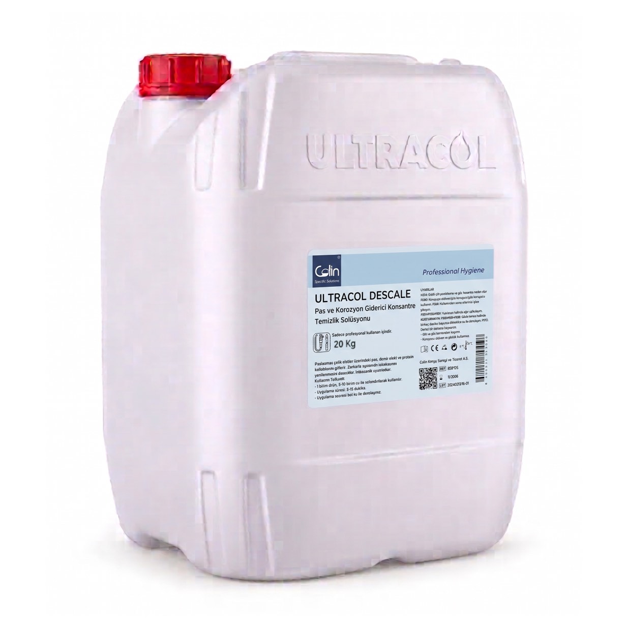 ULTRACOL DESCALE - Concentrated Solution for Rust and Corrosion Removal