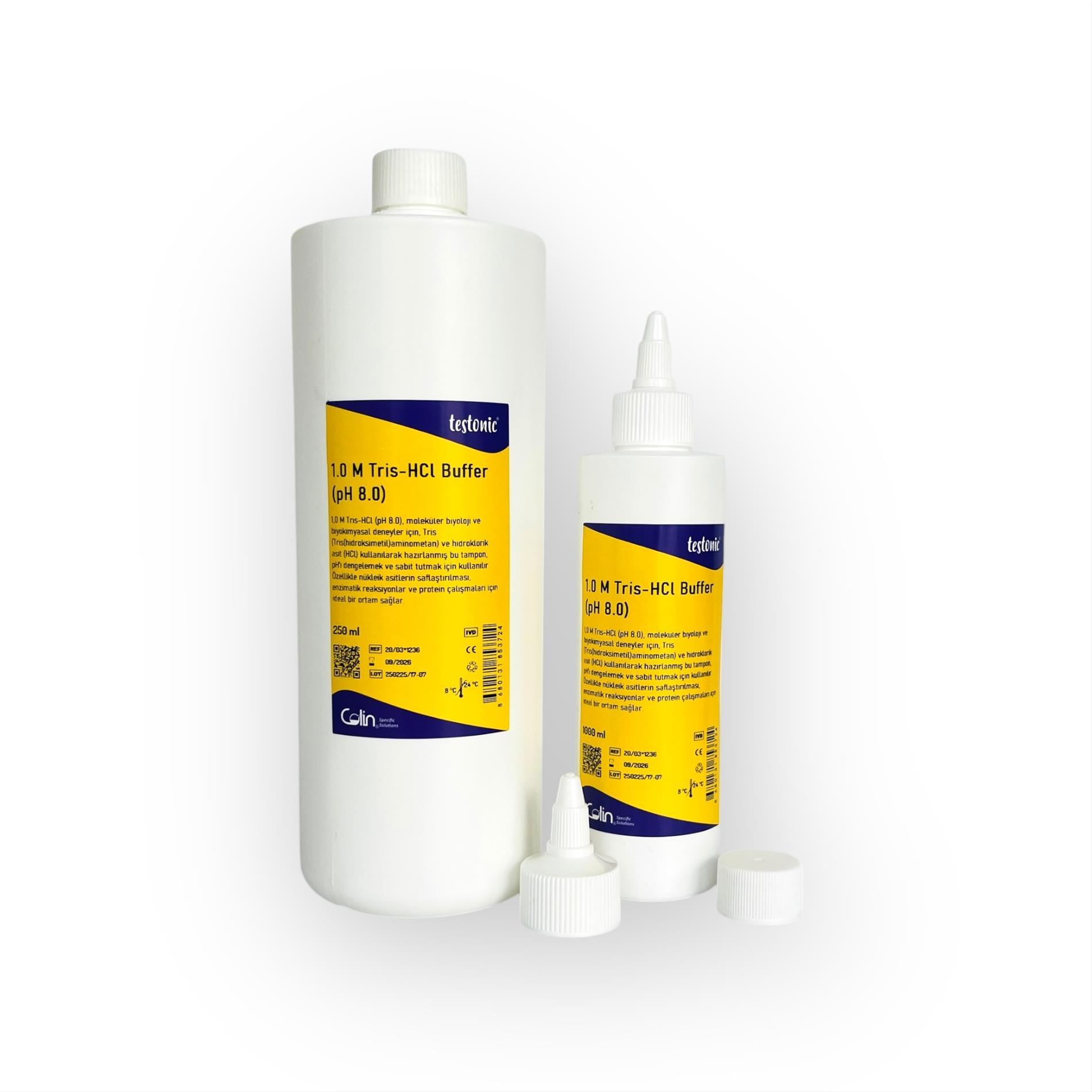 1.0 M Tris-HCl (pH 8.0)