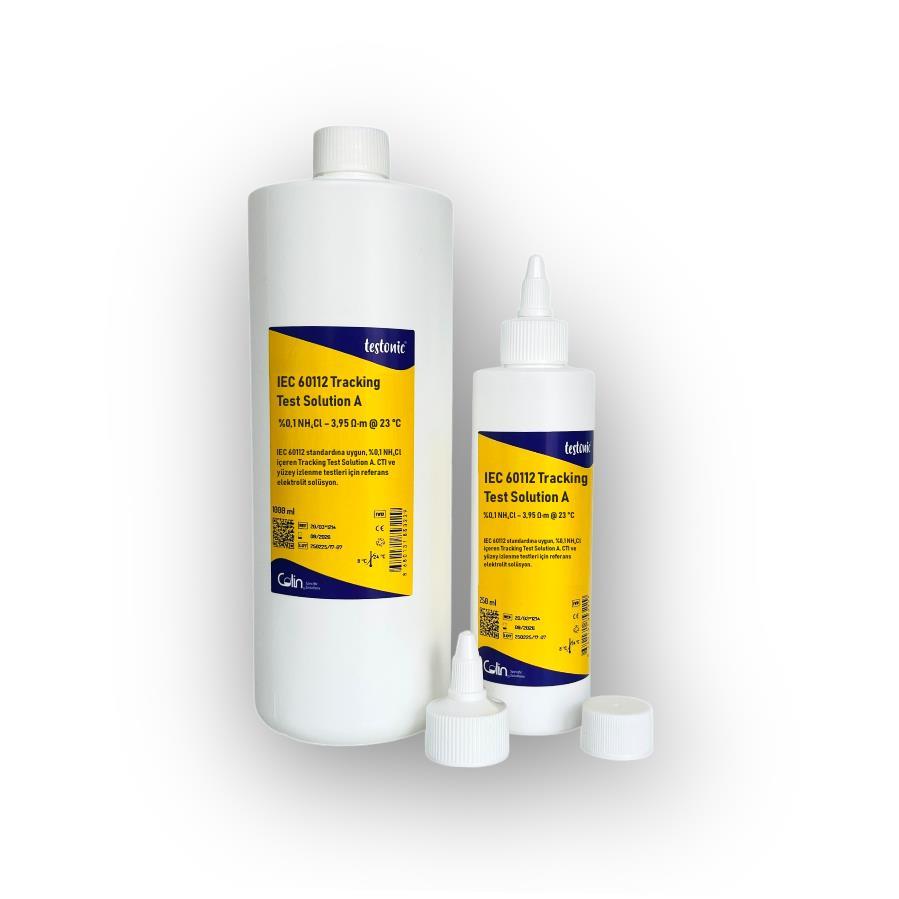 IEC 60112 Tracking Test Solution A (0.1% NH₄Cl – 3.95 Ω·m @ 23 °C)