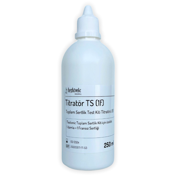 Titratör TS - Toplam Sertlik Test Kiti (1F) için 250 ml